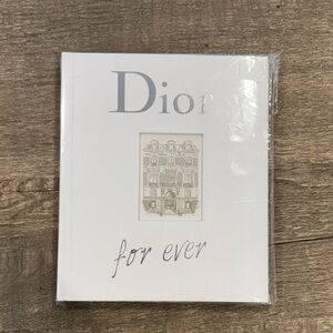 Dior 'For Ever' Silver and White Book